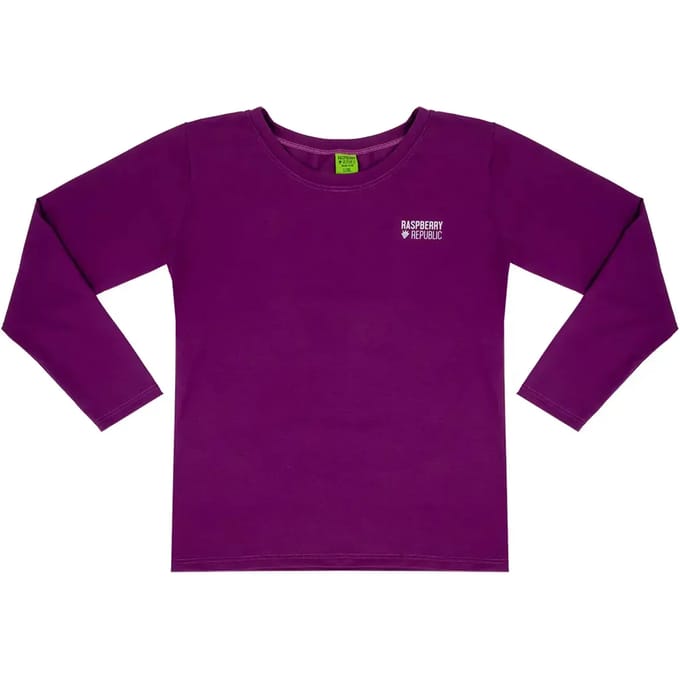 Meisjes-T-shirt met lange mouwen Raspberry Republic