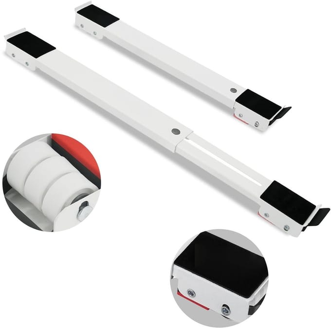 Verstelbaar Onderstel voor Wasmachine en Zware Apparaten (Set van 2) - Max 300kg