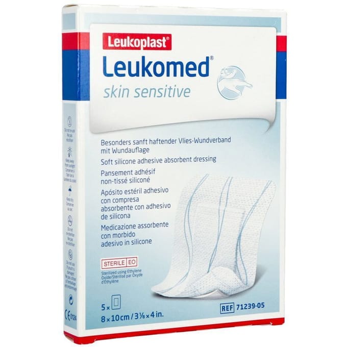 Leukomed Skin Sens. 8cmx10cm 5
