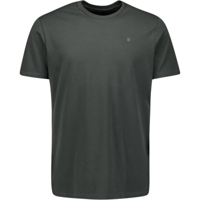 No Excess T-shirt crewneck solid basic dark steel