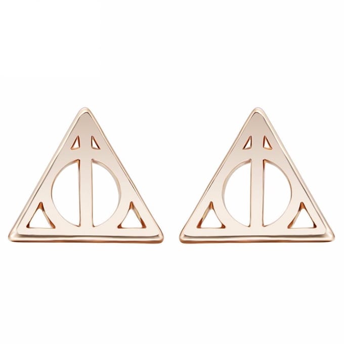 Deathly Hallows oorbellen - Harry Potter oorstekers - Relieken van de dood