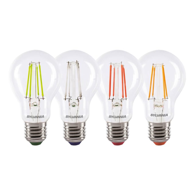 Sylvania ToLEDo Retro LED lamp E27 4,1W 4er Mix
