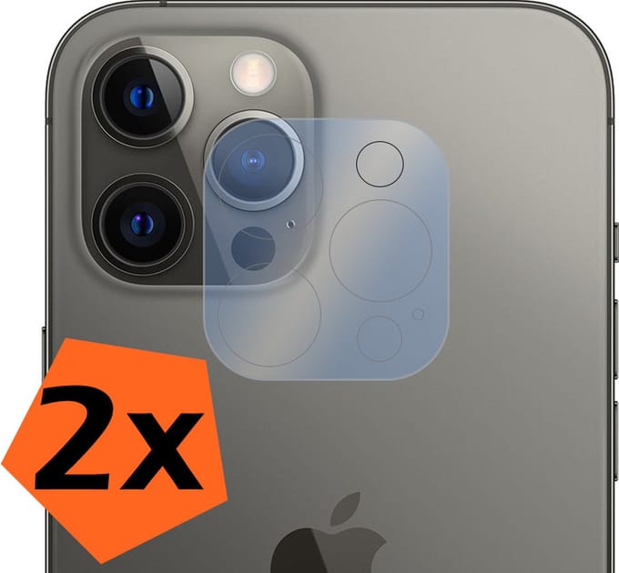 Camera Lens Protector - 2 Stuks - Geschikt voor Apple iPhone 15 Pro - Camera Screenprotector - Gehard Glas - Beschermglas - Tempered Glass - Screen Protector