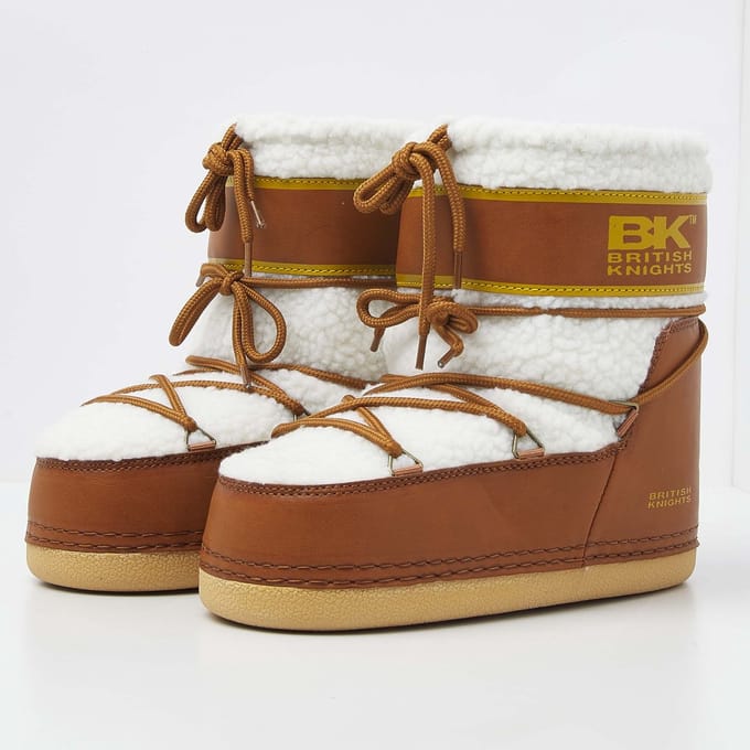 British Knights - Blizzard Dames Veter Boot - Maat 40 - Wit - Vrouwen Schoenen