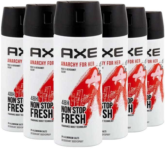 Axe Anarchy - 6 x 150 ml - Deodorant Spray