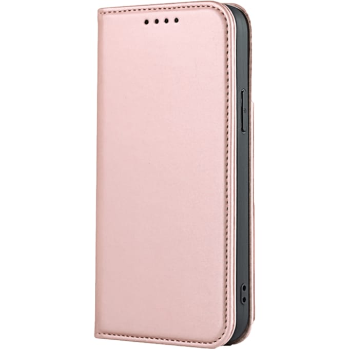 CaseBody iPhone 12 Mini Lux Bookcase Hoesje Roségoud