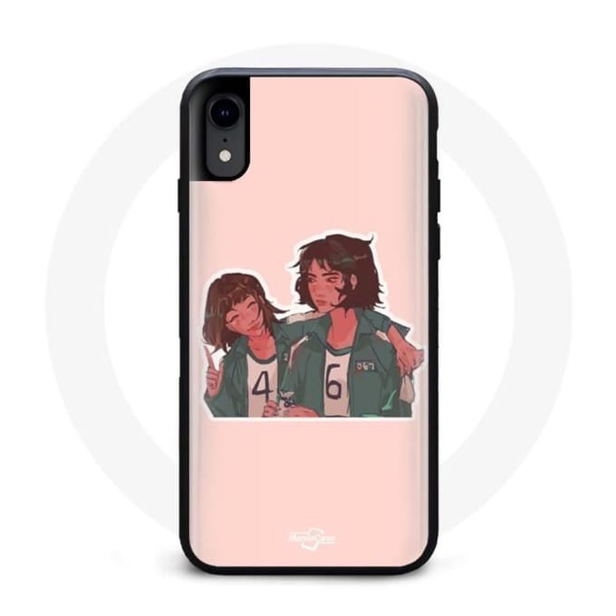 Coque de téléphone - Squid Game - Iphone XS - Souple - Design inspiré - Mixte