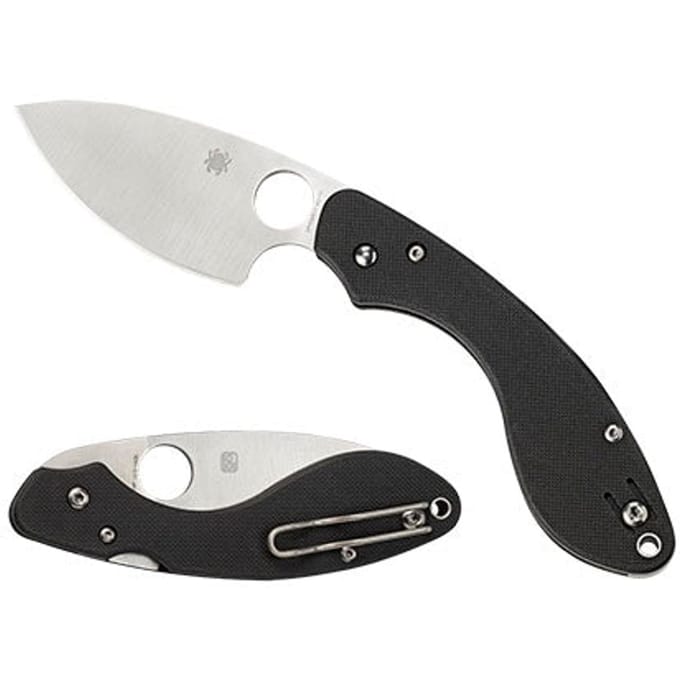 Spyderco ouroboros black vg-10 pe
