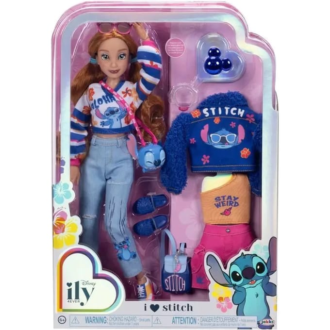 DISNEY ILY MODEPOPPEN GEÏNSPIREERD DOOR STITCH