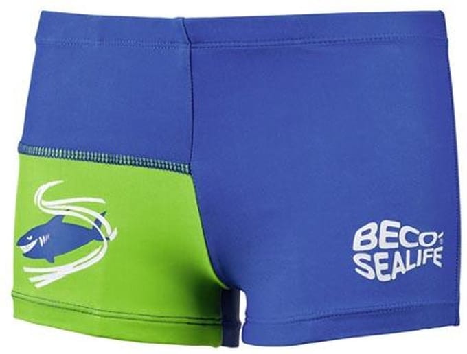 BECO-SEALIFE® Zwemboxer - Spf 50+ - Polyamide - Blauw/groen - maat 92