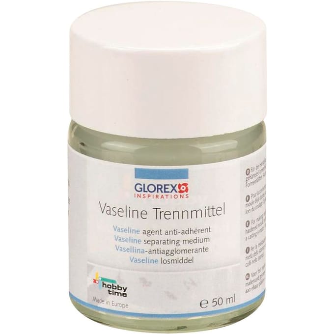 Vaseline voor gipsafdrukken