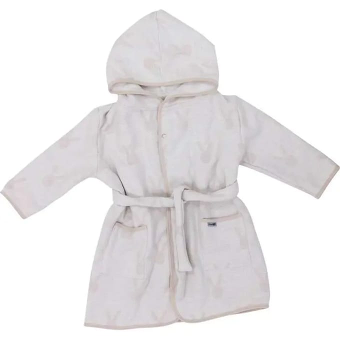 Kinderbadjas FreeON by Bubaba Beige Bunnys