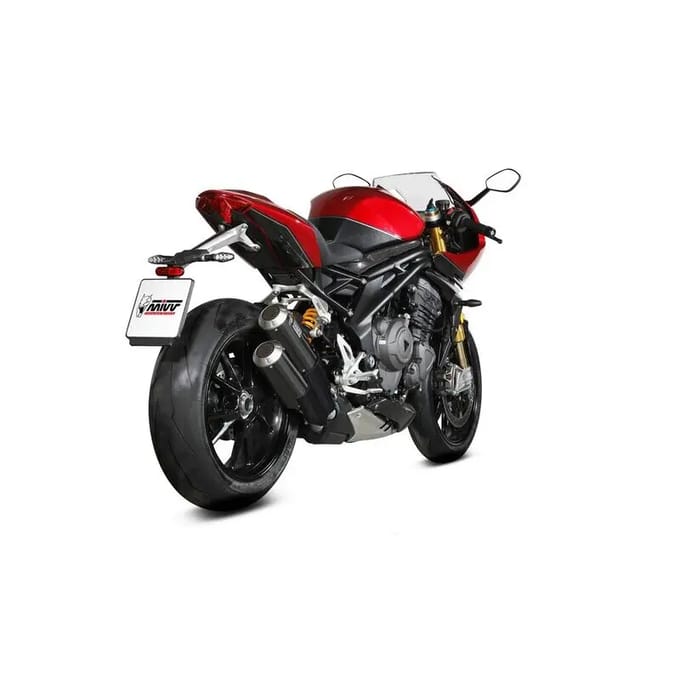 Silencer moto Mivv MK3 Triumph