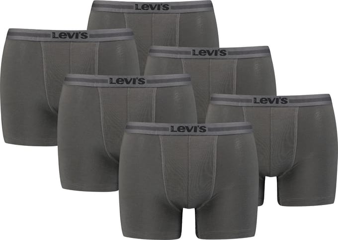 BOXERS 6-pack Levi's herenondergoed Retro Shorts Boxershorts