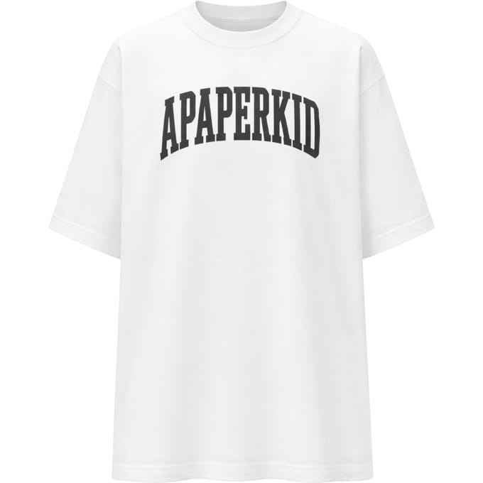 T-shirt vrouw Apaperkid met afdruk