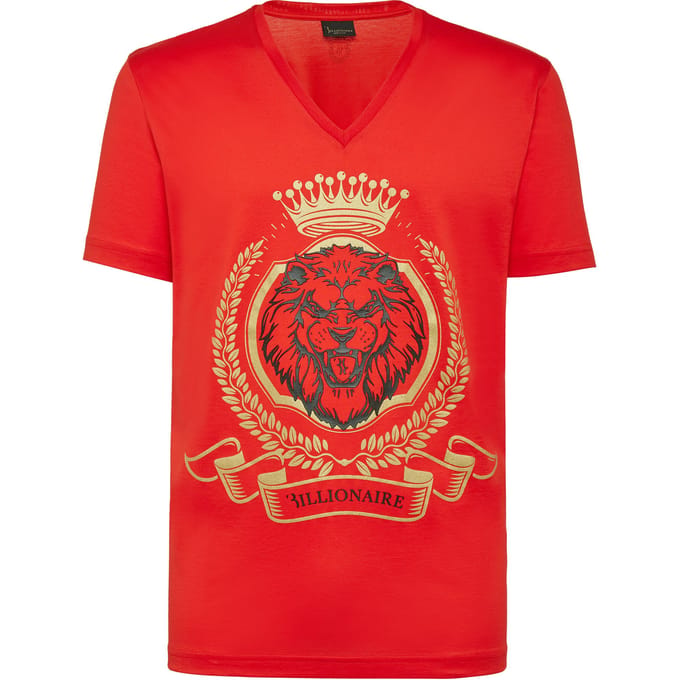 T-Shirt V-Hals Lion