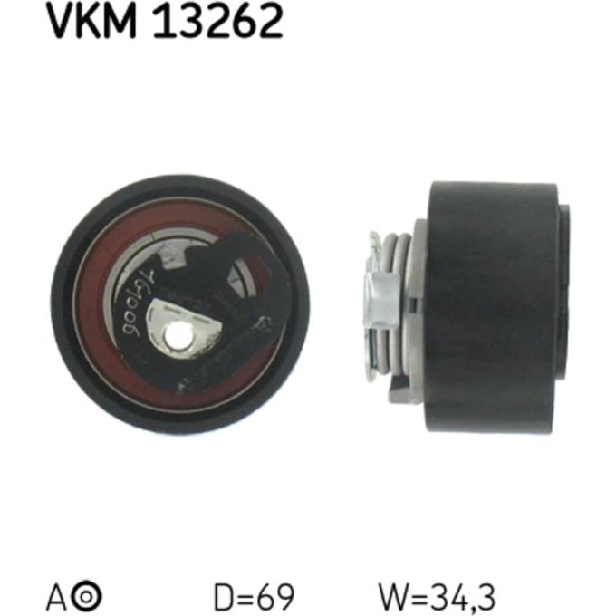 Tandriempoelie SKF VKM 13262