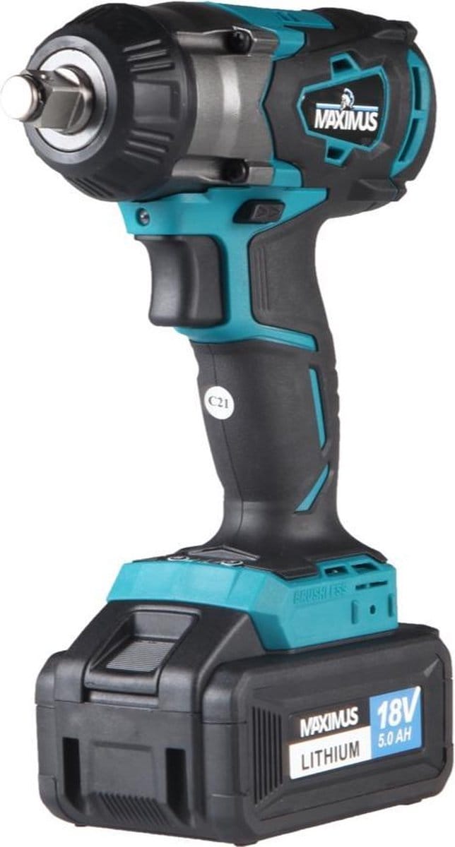 Maximus 18V Accu Slagschroevendraaier Zonder Accu's En Lader