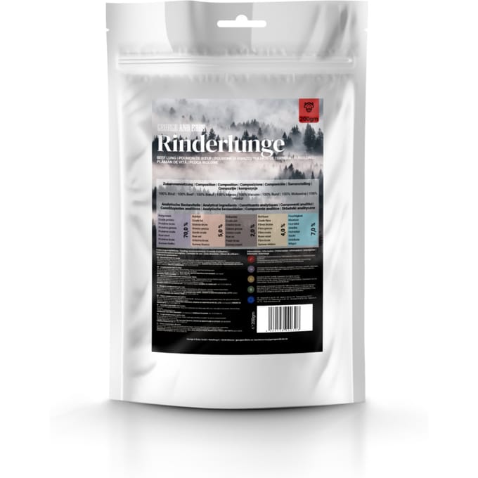 200 g George & Bobs runderlong hondensnacks