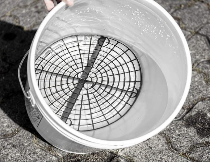 Wasmeter Set met Grit Guard Inzetstuk - 12,5L Emmer voor Auto Wassen