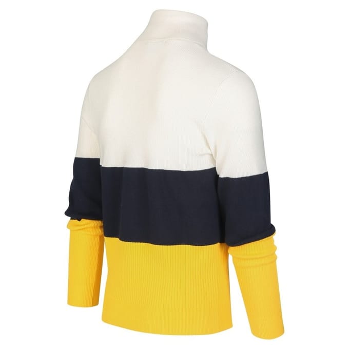 Blue Industry Coltrui 3-color Wit/Navy/Geel (KBIW19 - M21 - Offwhite)