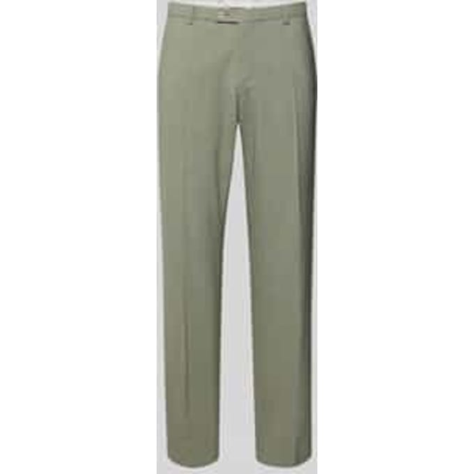 Straight fit stoffen broek van Scheerwolmix Model 'Paco'