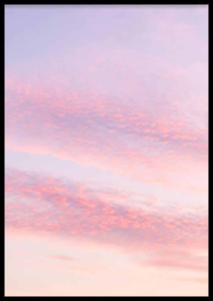 Poster Beautiful Sky - 30x40 cm - Poster Natuur - WALLLL