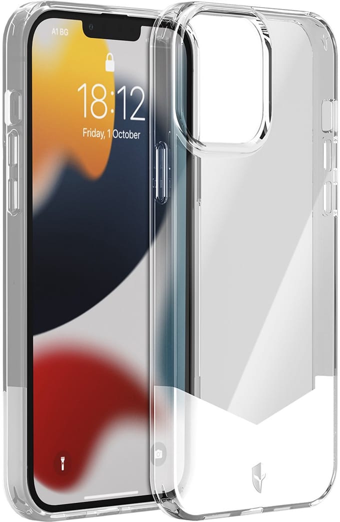 Force Case, Hoesje geschikt voor iPhone 13 Pro Max - PURE Versterkt, Transparant