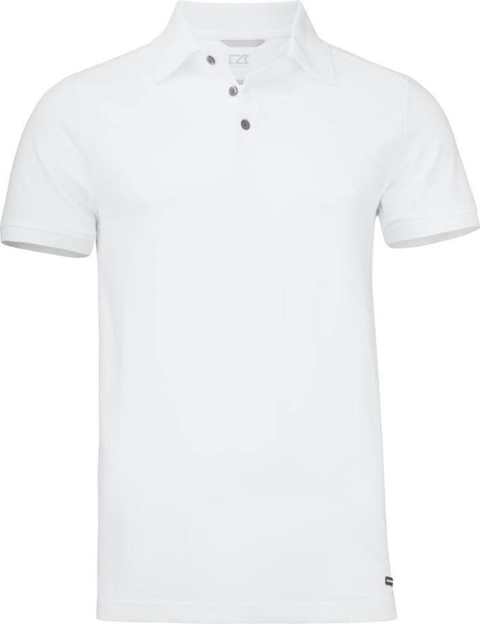 Cutter & Buck Advantage Polo Heren 354418 - Wit - M