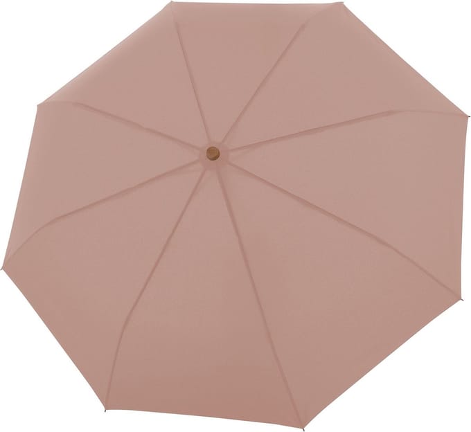 Doppler Nature Mini Zakparaplu 25 cm - 96cm Diameter - gentle rose