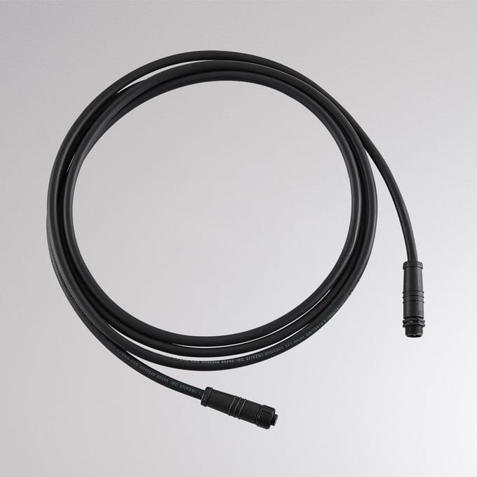 Molto Luce Aansluitkabel CHOPA II, lengte 250 cm, zwart, IP65