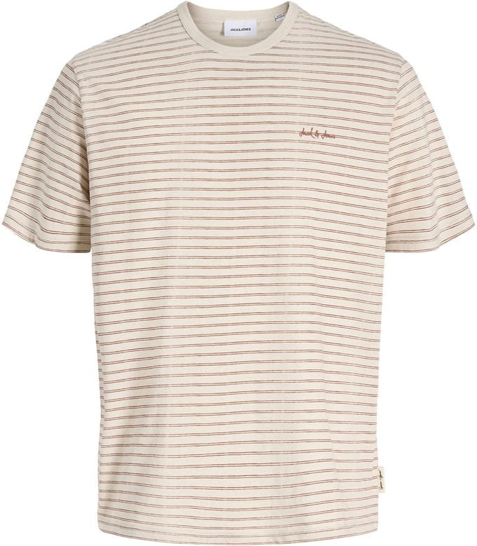 JACK&JONES - JJDEVIN DAYTONA STRIPED TEE SS CN JNR - Jongens - T-shirts