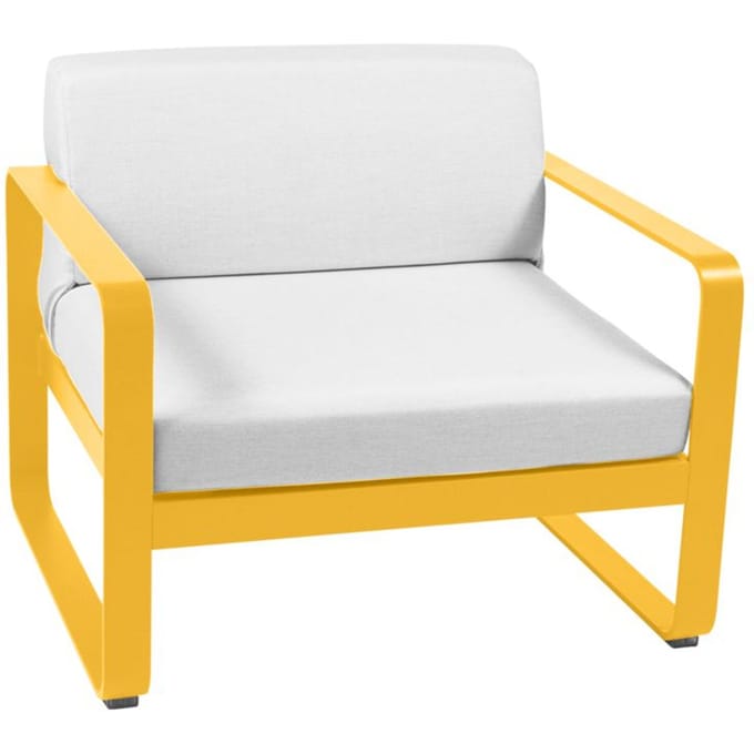 Fermob BELLEVIE fauteuil - C6 Honing structuur - 81 witgrijs