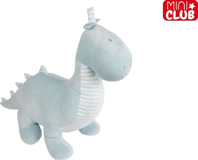 Mini Club Knuffel Dinosaurus Junior 50 Cm Pluche Blauw