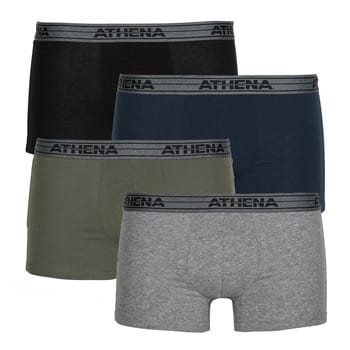 Athena  Boxers BASIC COTON Pack de 4