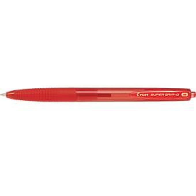 Balpen Pilot Super Grip G 2036, lijndikte M, 12 stuks, diverse kleuren