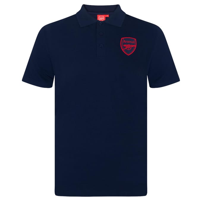 Arsenal FC Mens Polo Shirt XL bleu marine