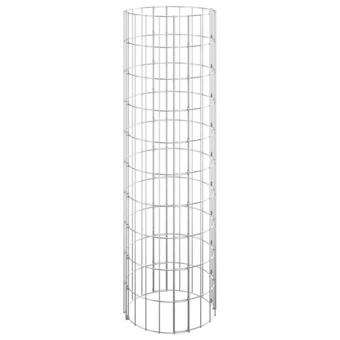 vidaXL - Gabion - paal - rond - Ø30x100 - cm - gegalvaniseerd - staal
