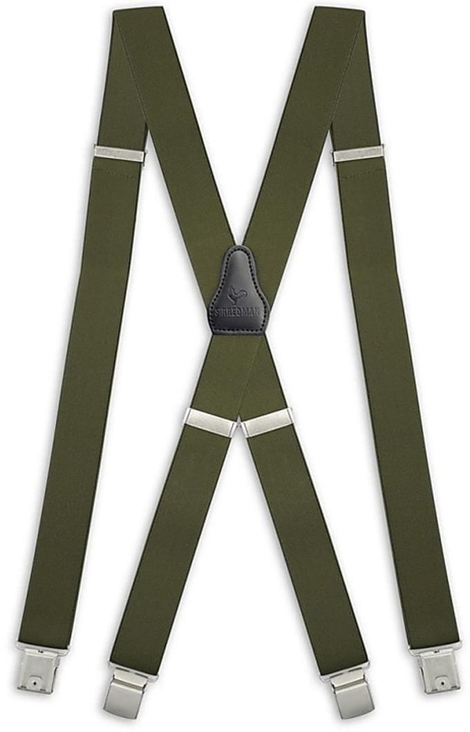 Sir Redman - Bretels - XL bretels legergroen - legergroen