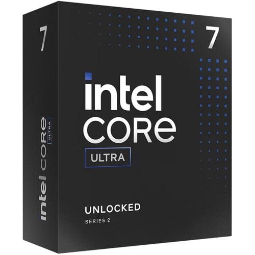 Intel Core Ultra 7 265K Arrow Lake-S CPU - 20 kernen - 3.9 GHz - Intel LGA1851 - Intel Boxed (zonder koeler)