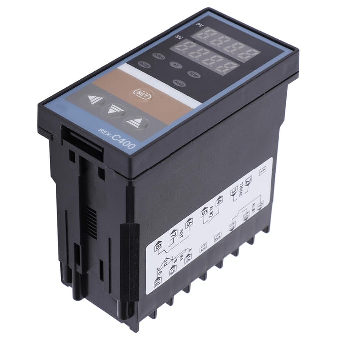 BERM Temperatuurregelaar Slimme Instelbare Regulator Thermostaatschakelaar REXC400FK02MxDA 220V black