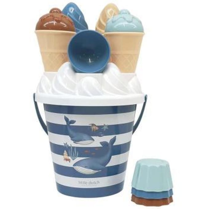 Little Dutch ijsjes emmerset Ocean World 14-delig Orange heren