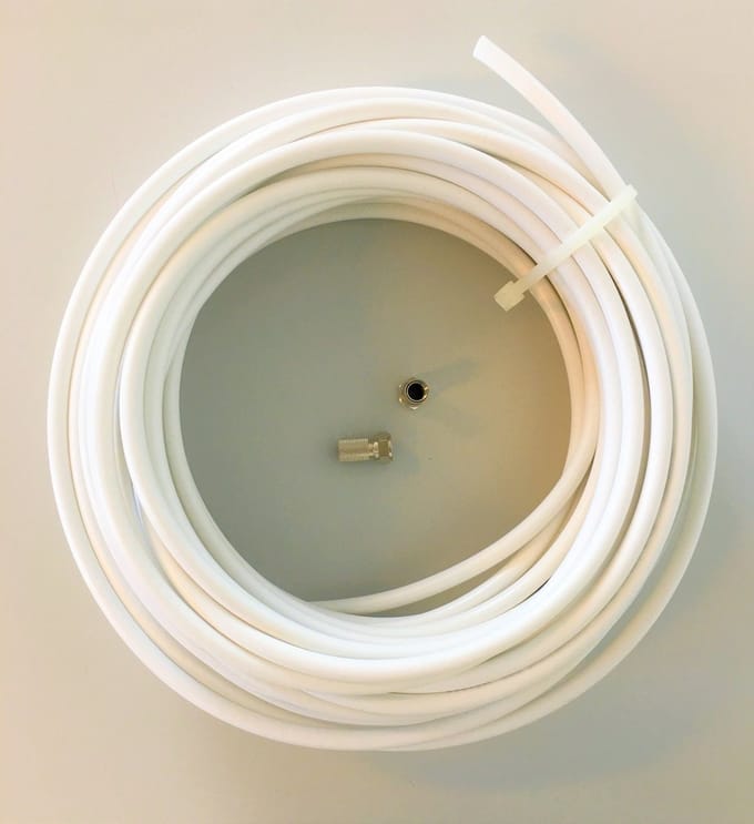 Satellietkabel  met F-connectoren(20 mtr.)