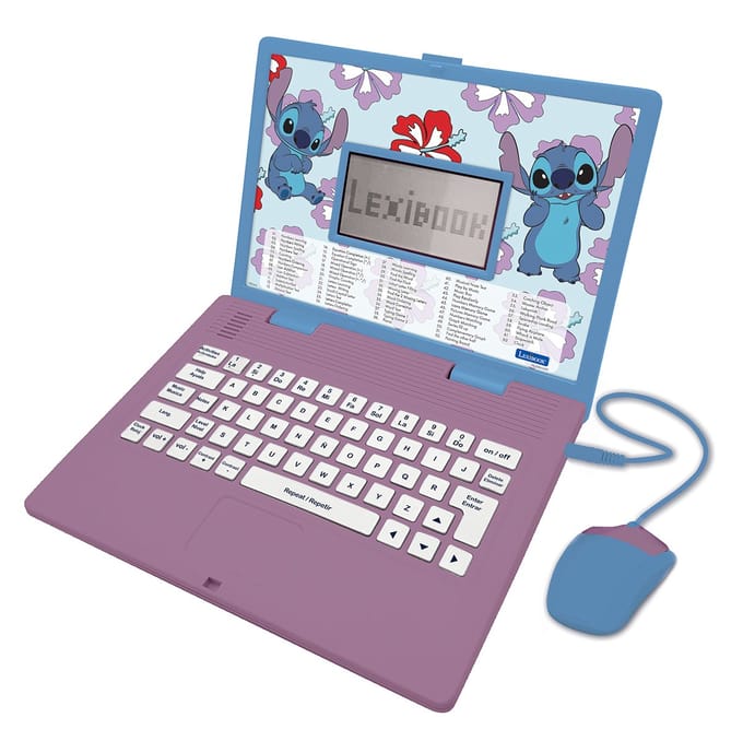 Ordinateur portable éducatif bilingue Stitch (FR/NL)
