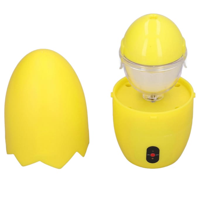 Elektrische Eierklopper Eigeelmixer Gouden Ei Shaker voor Keuken Restaurant L geel
