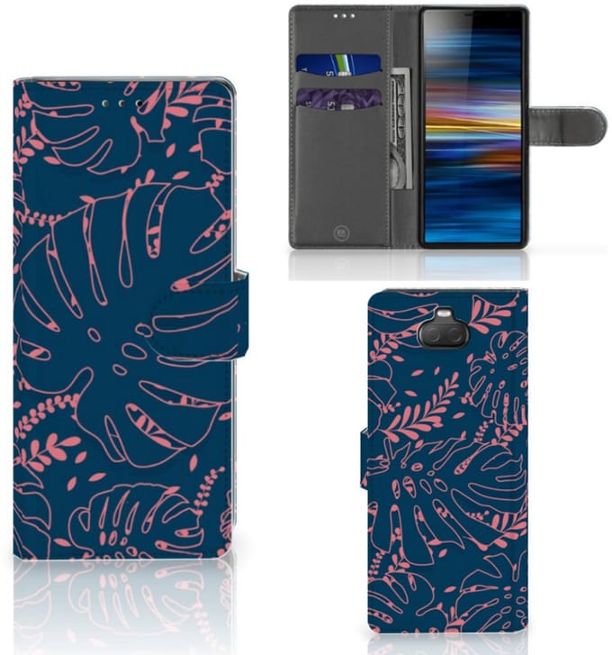Sony Xperia 10 Hoesje Palm Leaves