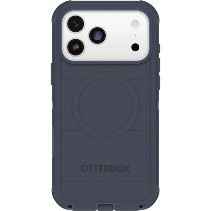 Otterbox Defender Pro - Geschikt voor iPhone 17 Pro Max hoesje - Magsafe Backcover - Blauw