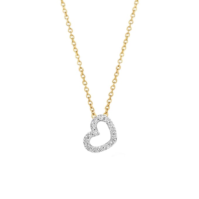 Blush Diamonds - Dames - 14 karaat goud - Ketting - Goud - 42 CM