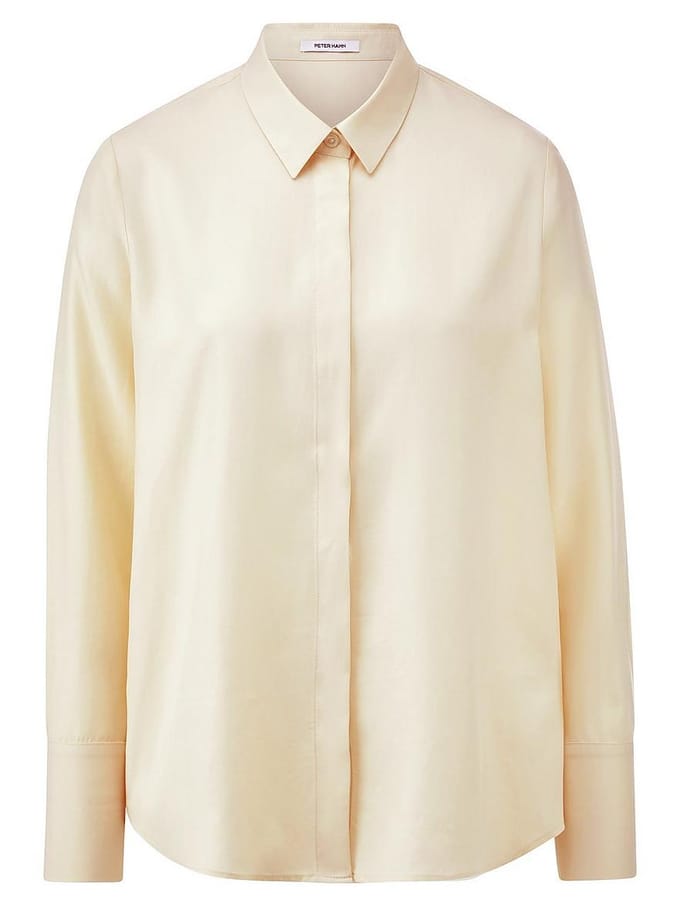 Blouse Van Peter Hahn wit