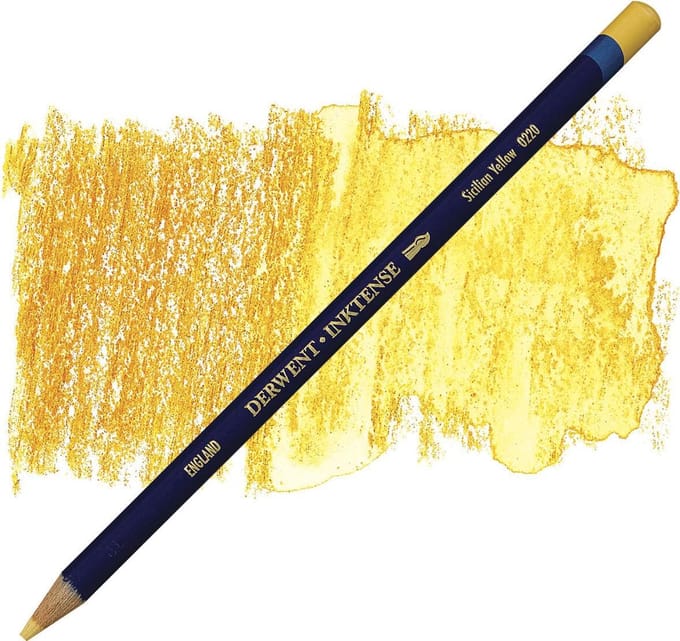 Derwent Inktense Sicilian Yellow 0220